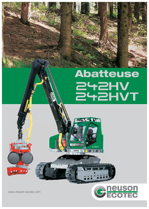 Abatteuse forestière Neuson-Ecotec 242 HV