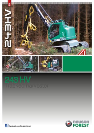 Abatteuse forestière Neuson Forest 243HV