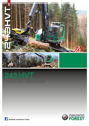 Abatteuse forestière Neuson Forest 243HVT