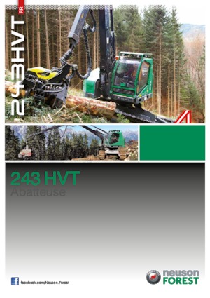 Abatteuse forestière Neuson Forest 243HVT