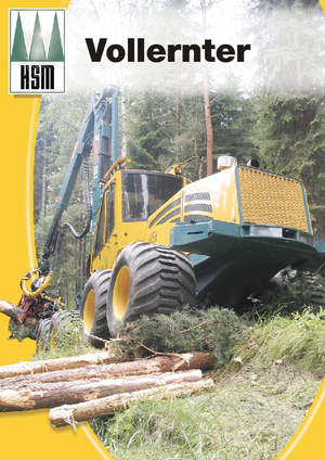 Abatteuse forestière HSM 405 H3 8WD