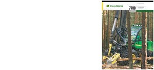 Abatteuse forestière John Deere 770 D
