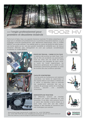 Abatteuse forestière MHT 9002 HV