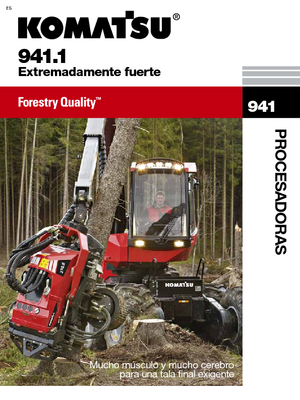 Abatteuse forestière Komatsu 941.1