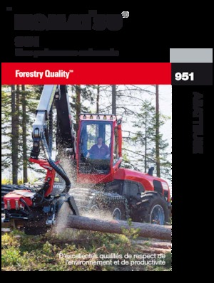 Abatteuse forestière Komatsu 951