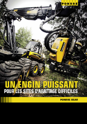 Abatteuse forestière Ponsse Bear