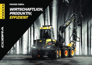 Abatteuse forestière Ponsse Cobra