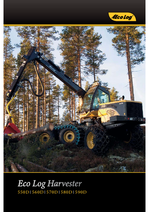 Abatteuse forestière EcoLog EcoLog 590 D