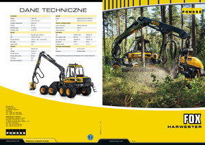 Abatteuse forestière Ponsse Fox