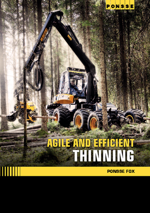 Abatteuse forestière Ponsse Fox