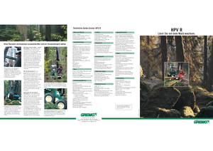 Abatteuse forestière Gremo HPV R