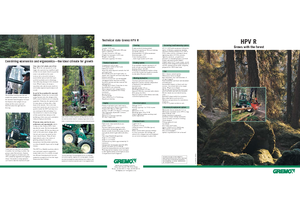 Abatteuse forestière Gremo HPV R