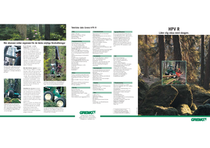 Abatteuse forestière Gremo HPV R