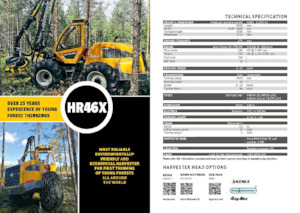 Abatteuse forestière Sampo Rosenlew HR46x