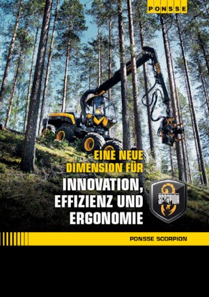 Abatteuse forestière Ponsse Scorpion