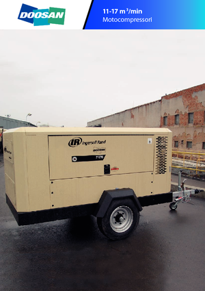 Compresseurs d'air portable - Gasoil, Electrique, Essence Doosan 10/125