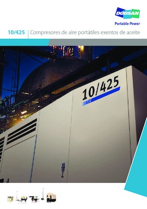 Compresseurs d'air portable - Gasoil, Electrique, Essence Doosan 10/425
