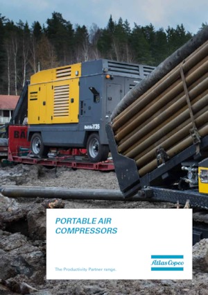 Compresseurs d'air portable - Gasoil, Electrique, Essence Atlas Copco XAVS 448 SD