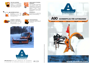 Chasse-neige d’autoroute Assaloni A 90.40*