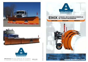 Chasse-neige d’autoroute Assaloni E 90 X 40/66