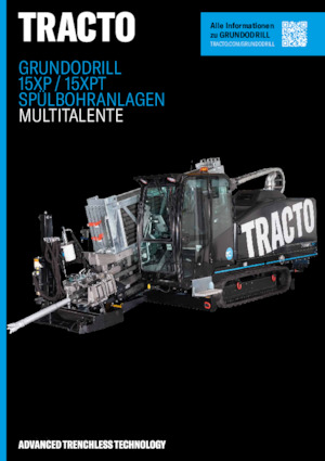 Foreuses directionnelles horizontales TRACTO-Technik Grundodrill 15 XPT