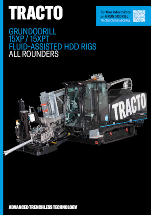Foreuses directionnelles horizontales TRACTO-Technik Grundodrill 15 XP