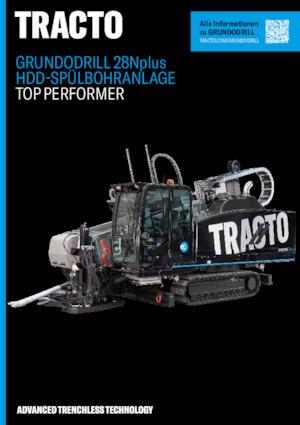 Foreuses directionnelles horizontales TRACTO-Technik Grundodrill 28 N plus