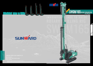Foreuses directionnelles horizontales Sunward SWDM165S