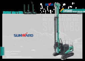 Foreuses directionnelles horizontales Sunward SWDM85