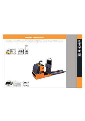 Préparateurs de commandes OMG 620 PFV