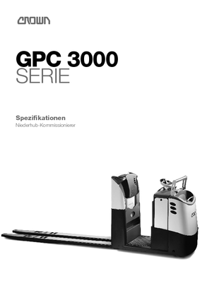 Préparateurs de commandes Crown GPC 3050-2.5