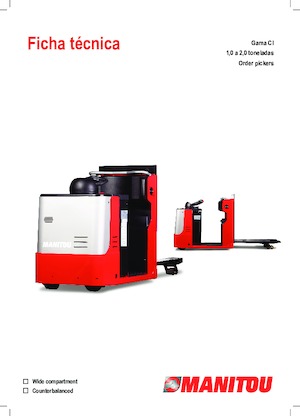 Préparateurs de commandes Manitou CI 12 PF