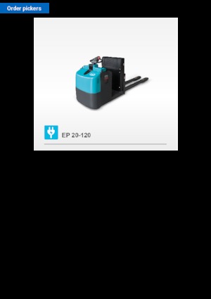 Préparateurs de commandes Baoli EP 20-120