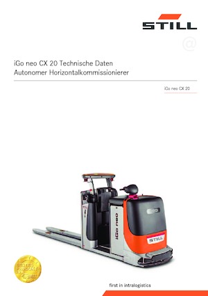 Préparateurs de commandes Still iGo neo CX 20