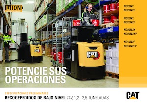 Préparateurs de commandes Caterpillar NO20N2X