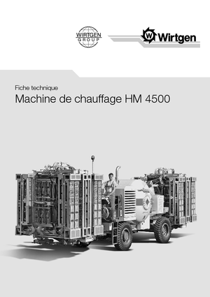 Recycleur route chaleur Wirtgen HM 4500