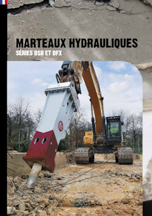 Marteaux -piqueurs hydrauliques Demarec DFX-58