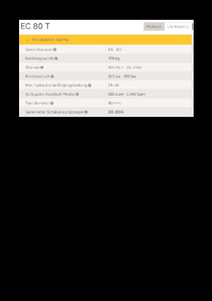 Marteaux -piqueurs hydrauliques Epiroc EC 80 T