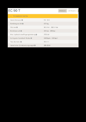 Marteaux -piqueurs hydrauliques Epiroc EC 90 T