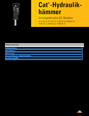 Marteaux -piqueurs hydrauliques Caterpillar H140GC S 