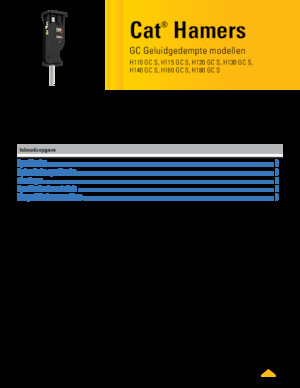 Marteaux -piqueurs hydrauliques Caterpillar H140GC S 