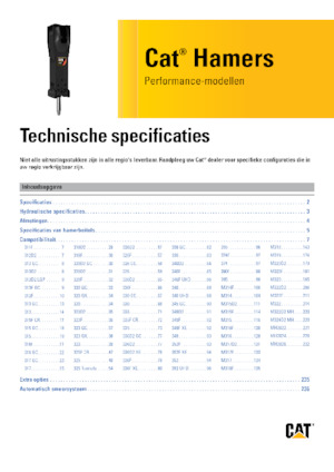 Marteaux -piqueurs hydrauliques Caterpillar H120 S
