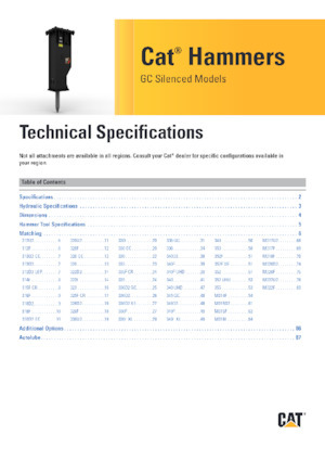Marteaux -piqueurs hydrauliques Caterpillar H140GC S 