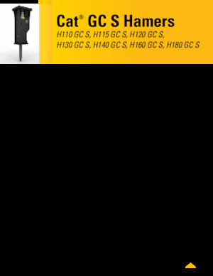 Marteaux -piqueurs hydrauliques Caterpillar H140GC S 