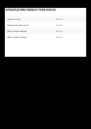 Marteaux -piqueurs hydrauliques Caterpillar H180 GC