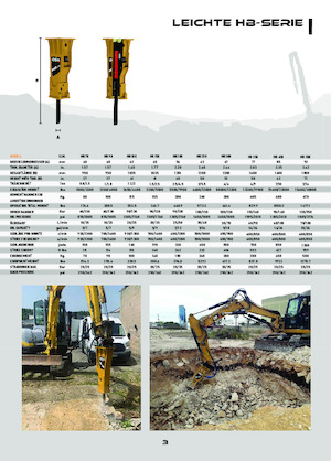 Marteaux -piqueurs hydrauliques OSA Demolition Equipment HB 1500