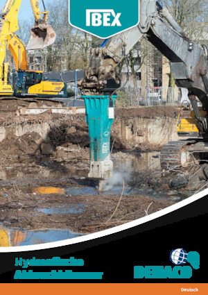 Marteaux -piqueurs hydrauliques Dehaco IBEX 5500HS