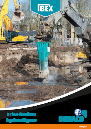 Marteaux -piqueurs hydrauliques Dehaco IBEX 135GS