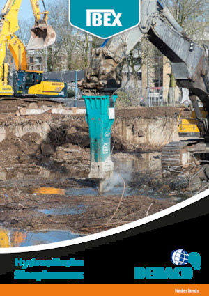 Marteaux -piqueurs hydrauliques Dehaco IBEX 400GS