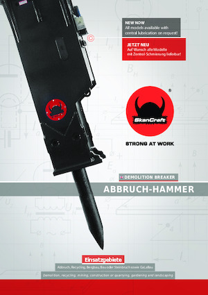 Marteaux -piqueurs hydrauliques SkanCraft SCB90